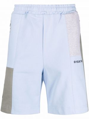 Jersey kratke hlače Helmut Lang modra