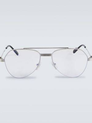 Очила Cartier Eyewear Collection сребристо