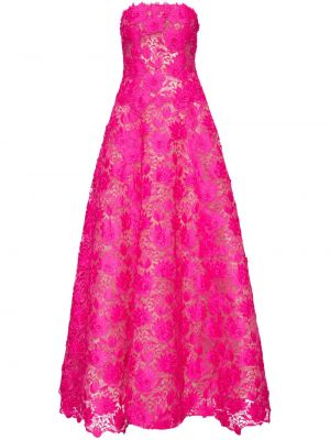 Večerní šaty Oscar De La Renta růžové