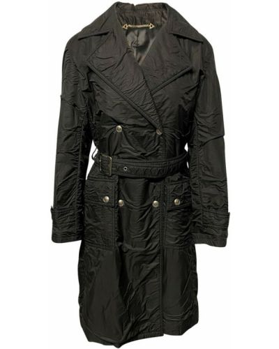 Płaszcz przeciwdeszczowy vintage Gucci Vintage, сzarny