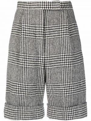 Bermudas à carreaux Thom Browne noir