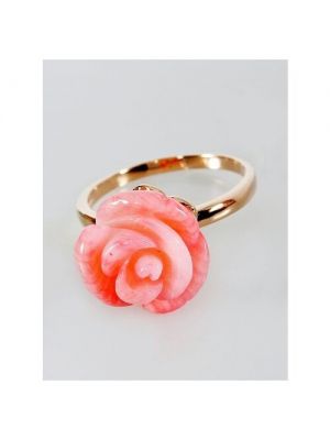 Розовое кольцо Lotus Jewelry