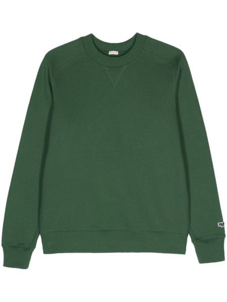 Pamučna dugi sweatshirt Fursac zelena
