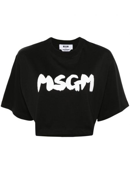 Raštuotas marškinėliai Msgm