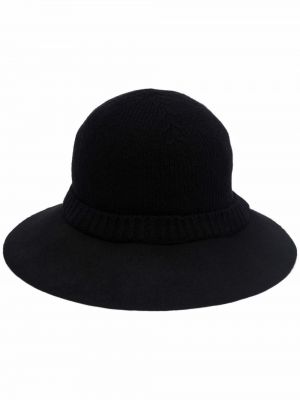 Sombrero con lazo Emporio Armani negro