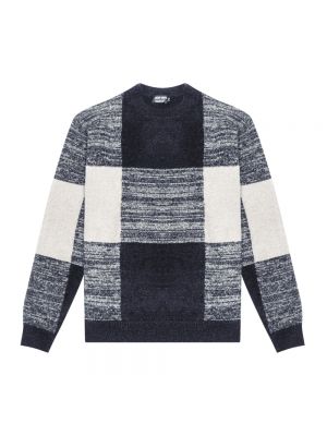 Sweter z długim rękawem Antony Morato niebieski