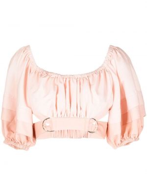 Crop top Acler rosa