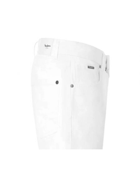 Pantalones cortos vaqueros Pepe Jeans blanco