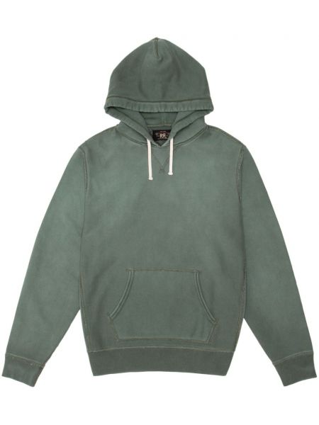 Fleece hættetrøje Ralph Lauren Rrl grøn