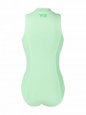 Plavky na zip Y-3 zelené