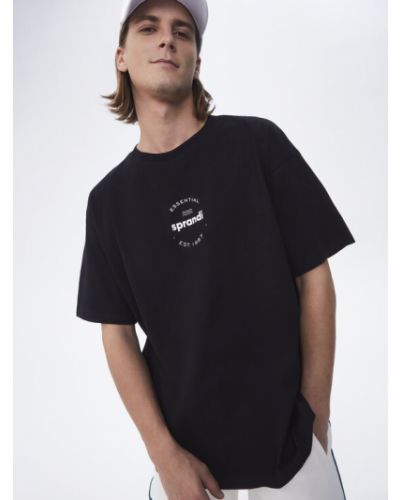 Sprandi Póló SP22-TSM003 Fekete Regular Fit