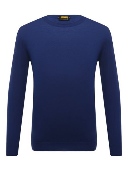 Хлопковый свитер Svevo синий