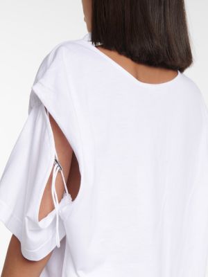 Bavlnené tričko Y/project biela