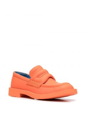 Kožené loafers Camperlab oranžové
