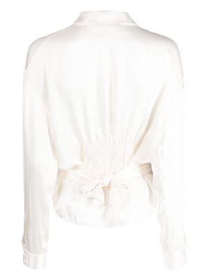 Zīda krekls Cynthia Rowley balts