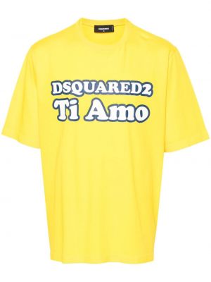 T-shirt Dsquared2 gul