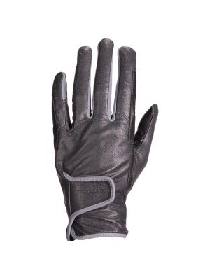 Кожаные перчатки Fouganza черные