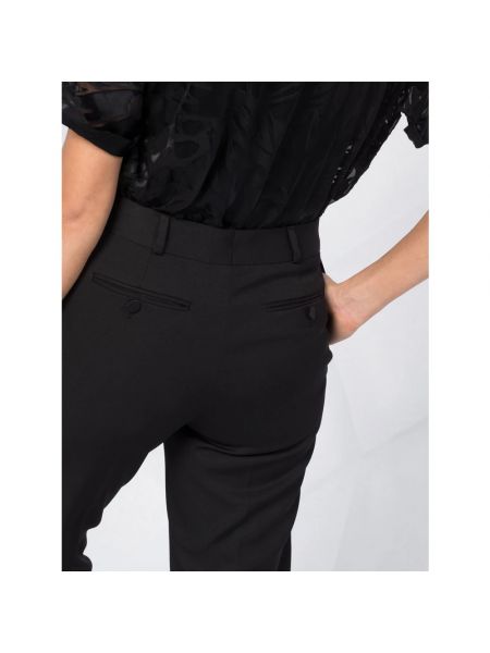 Spodnie Saint Laurent czarne