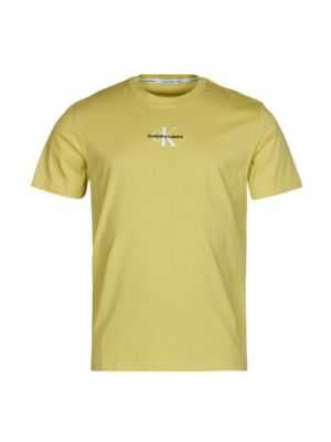T-shirt Calvin Klein Jeans giallo