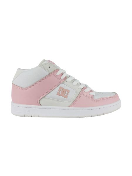 Leder sneaker Dc Shoes pink