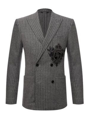 Пиджак Dolce & Gabbana серый