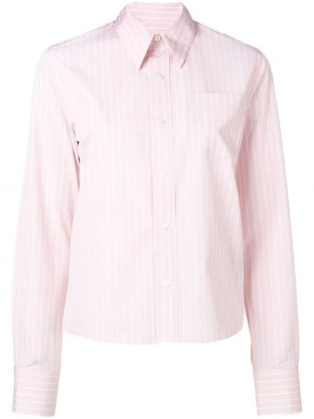 Camisa con bolsillos Ami Paris rosa