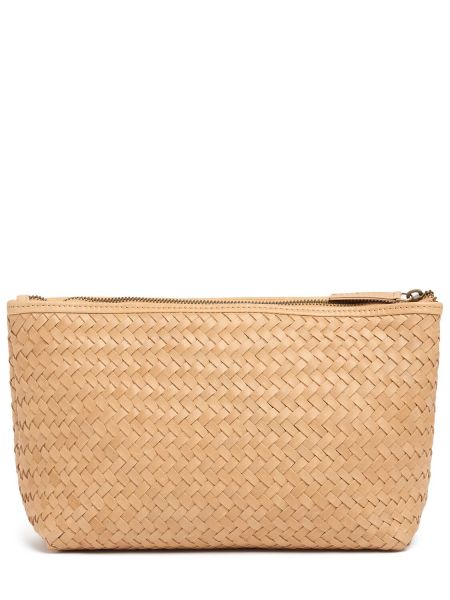 Bolso clutch de cuero Bembien