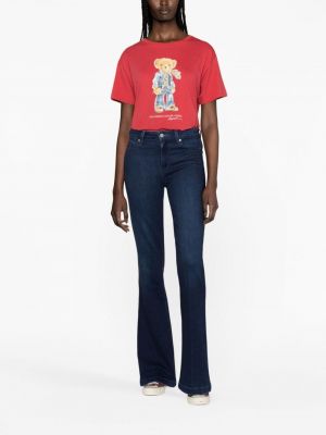T-shirt à imprimé Polo Ralph Lauren rouge