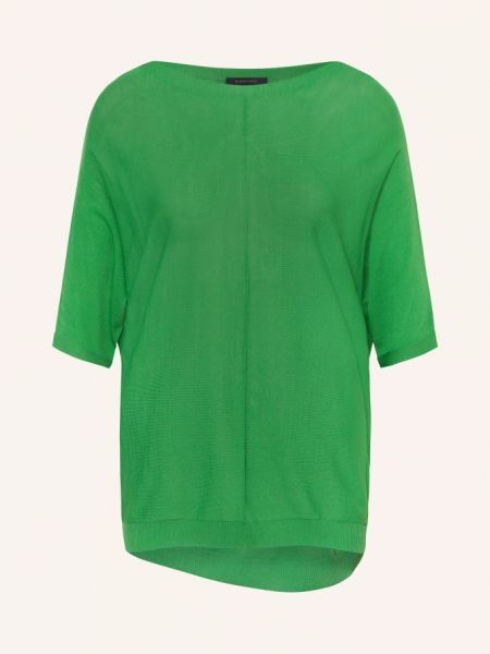 Трикотажная рубашка Elena Miro зеленая