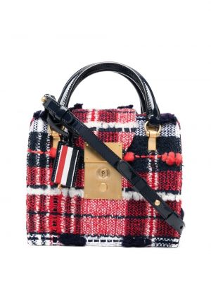 Tweed shopper handtasche Thom Browne