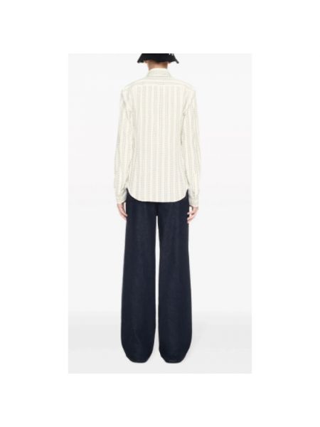 Spodnie relaxed fit Off-white
