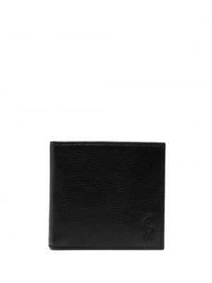 Portfel skórzany Polo Ralph Lauren czarny