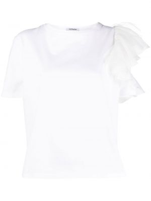 Asimetrična majica Parlor bela