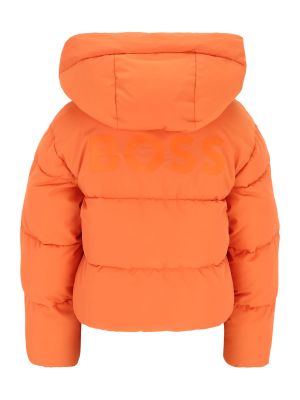 Prechodná bunda Boss Orange oranžová