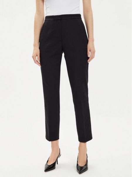 Тесни панталони slim Calvin Klein черно