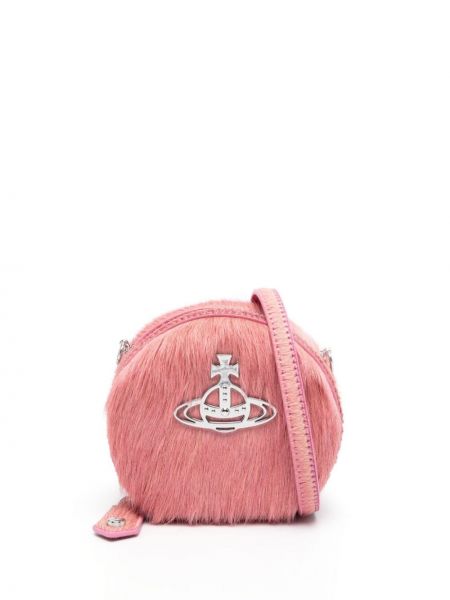 Τσάντα χιαστί Vivienne Westwood ροζ
