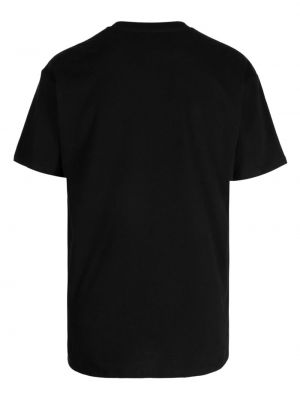 T-shirt en coton à imprimé Nahmias noir