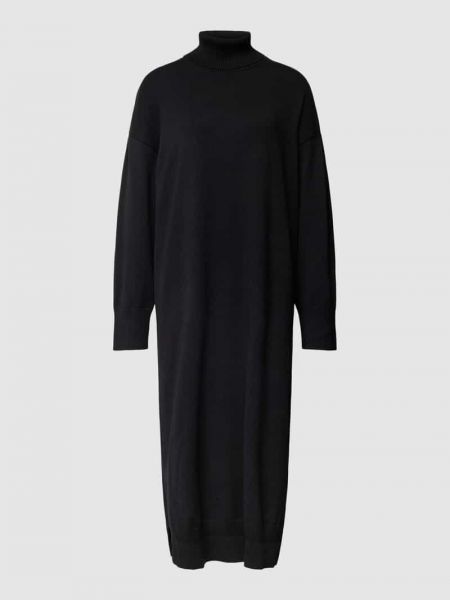 Dzianinowa sukienka z wiskozy Msch Copenhagen czarna