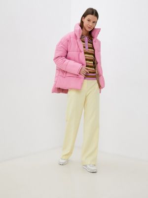 Утепленная куртка Unicomoda розовая