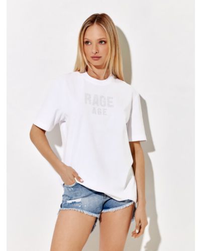 Priliehavé tričko Rage Age biela