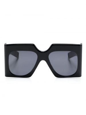 Lunettes de soleil oversize Jacques Marie Mage noir