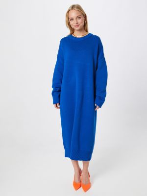 Robe en tricot Karo Kauer bleu