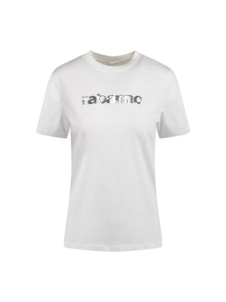 Koszulka Paco Rabanne biała