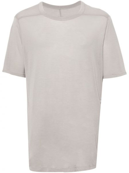 Bavlněné tričko Rick Owens šedé