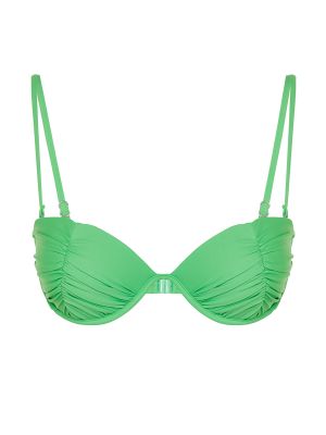 Drapírozott bikini Trendyol zöld
