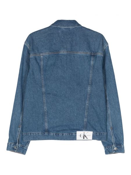 Džinsinė striukė Calvin Klein Jeans mėlyna