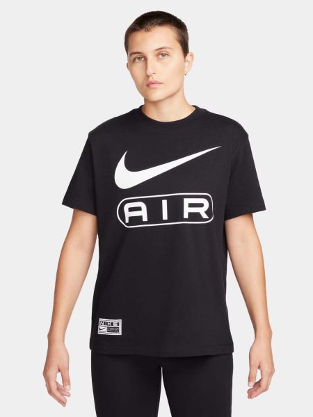 Бавовняна футболка Nike чорна