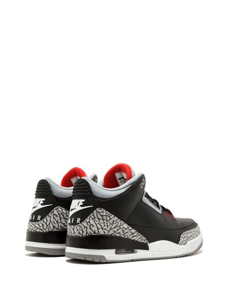 Sneakersy Jordan 3 Retro czarne