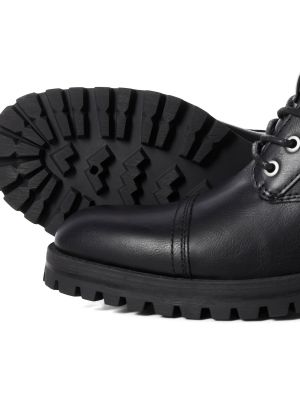 Auliniai batai su raišteliais Jack & Jones juoda