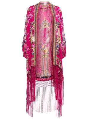 Шелковая шаль Camilla, розовый